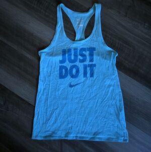 CLEAN Nike Dri-fit "Just Do It" Racerback Tank